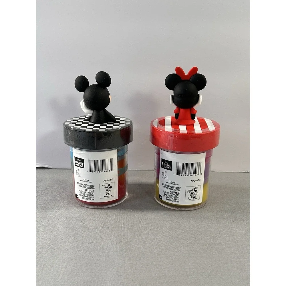 Disney Mickey and Minnie Mouse Stretchy‎ Slime Soap Strawberry Scent New